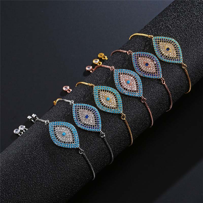 Karma Stone Evil Eye Protection Healing Bracelet