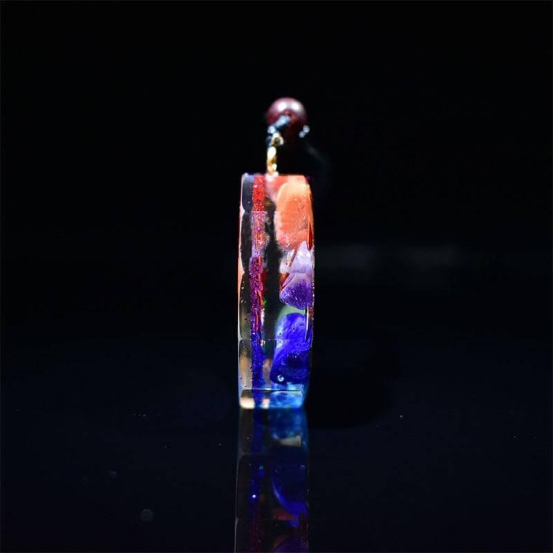 Karma Stone Chakra Orgonite Necklace - Balances Orgone Energy & EMF Protection