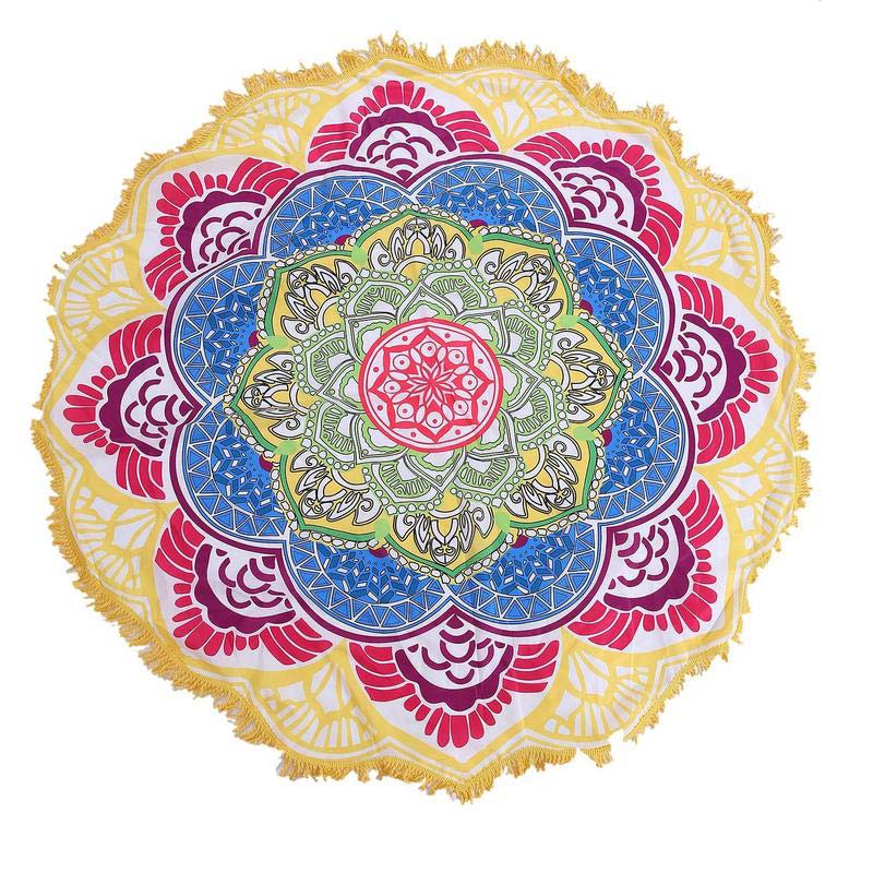 Karma Stone Tibetan Mandala Harmony Mat Decoration