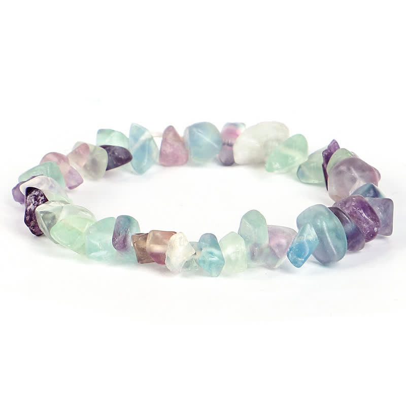 Karma Stone Amethyst Lazurite Various Crystal Stone Healing Positive Bracelet