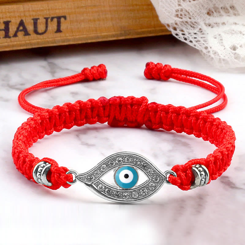 Karma Stone Evil Eye Keep Away Evil Spirits String Bracelet
