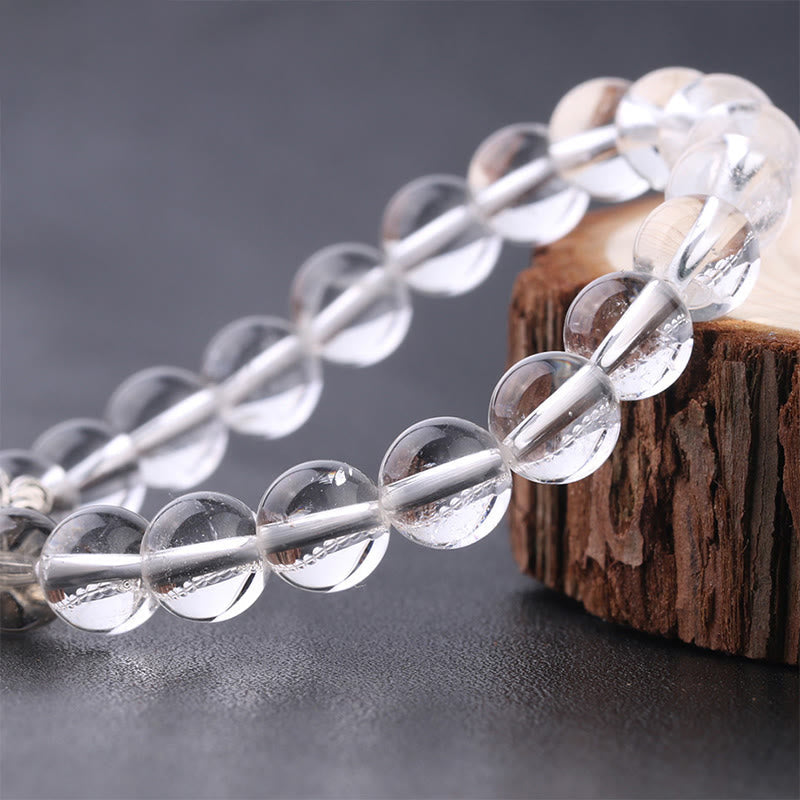 Karma Stone Natural Gemstone Tree of Life Lucky Charm Stretch Bracelet