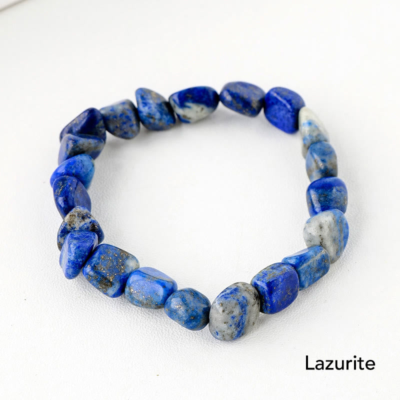 Karma Stone Natural Irregular Shape Crystal Stone Spiritual Awareness Bracelet