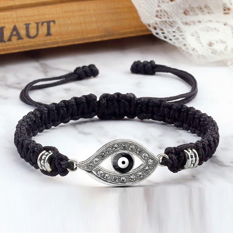 Karma Stone Evil Eye Keep Away Evil Spirits String Bracelet