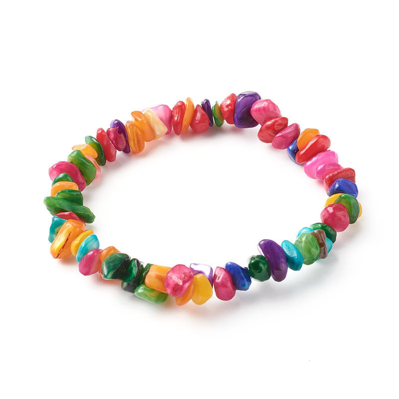 Karma Stone Amethyst Lazurite Various Crystal Stone Healing Positive Bracelet