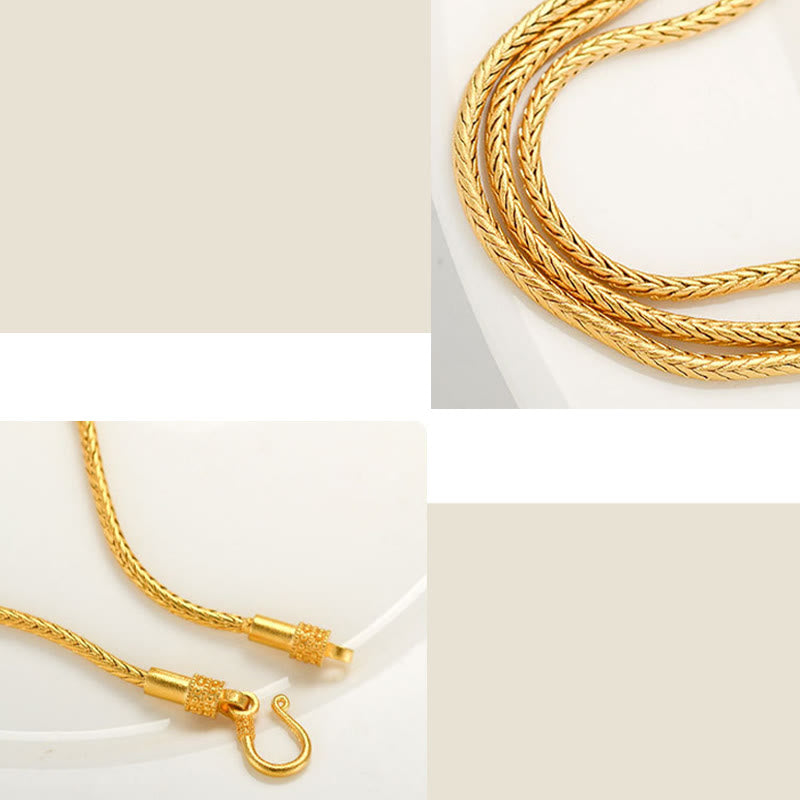 Karma Stone Tibetan 18K Gold Om Mani Padme Hum Lucky Koi Fish Fu Character Ingot Copper Coin Peace Bracelet