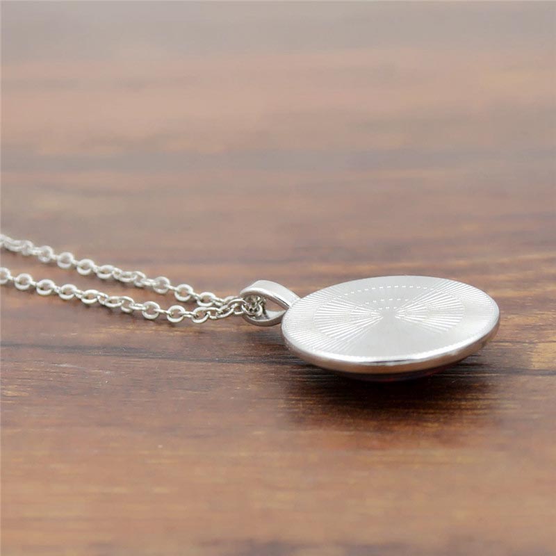 Karma Stone Yin Yang Chain Balance Necklace Pendant