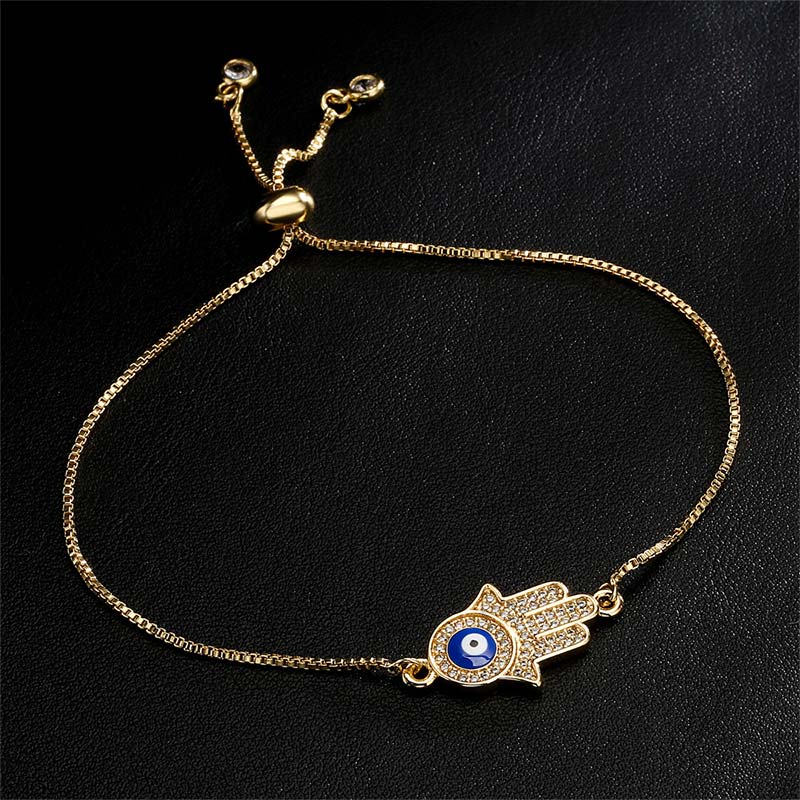 Karma Stone Evil Eye Protection Courage Bracelet