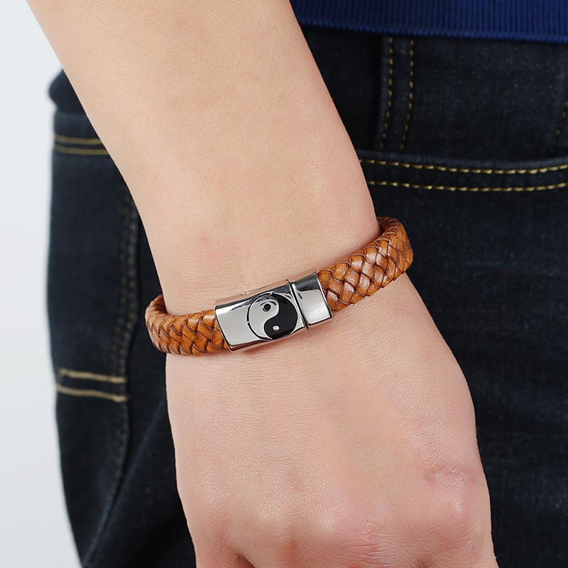 Karma Stone FengShui Yin Yang Balance Bracelet