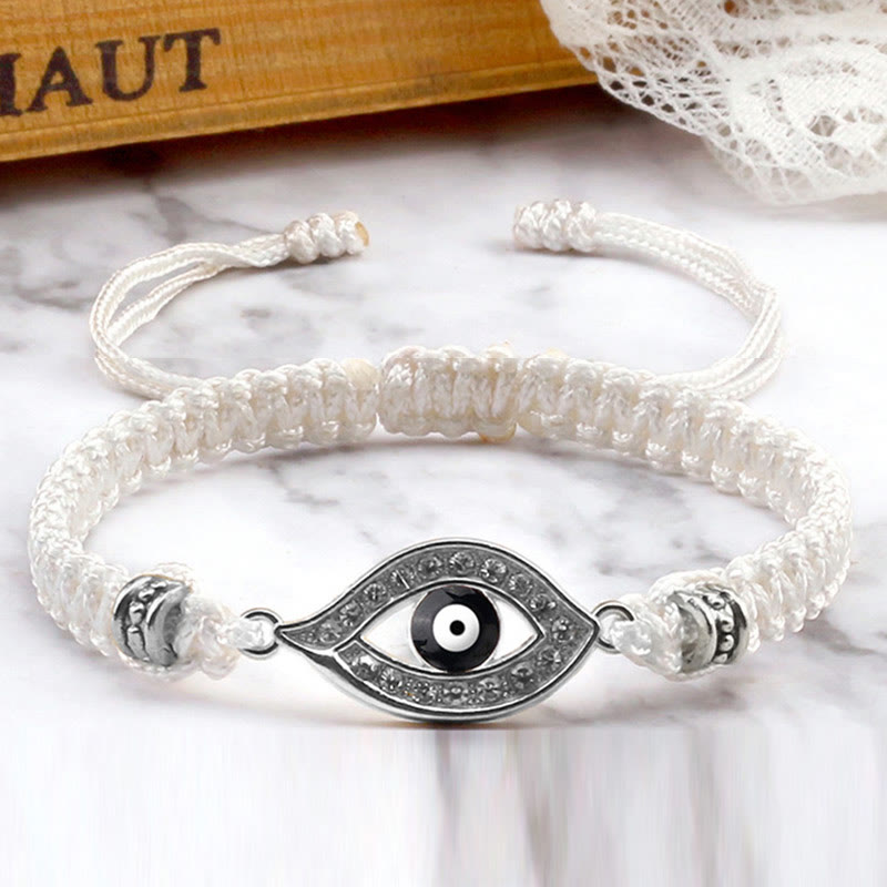 Karma Stone Evil Eye Keep Away Evil Spirits String Bracelet