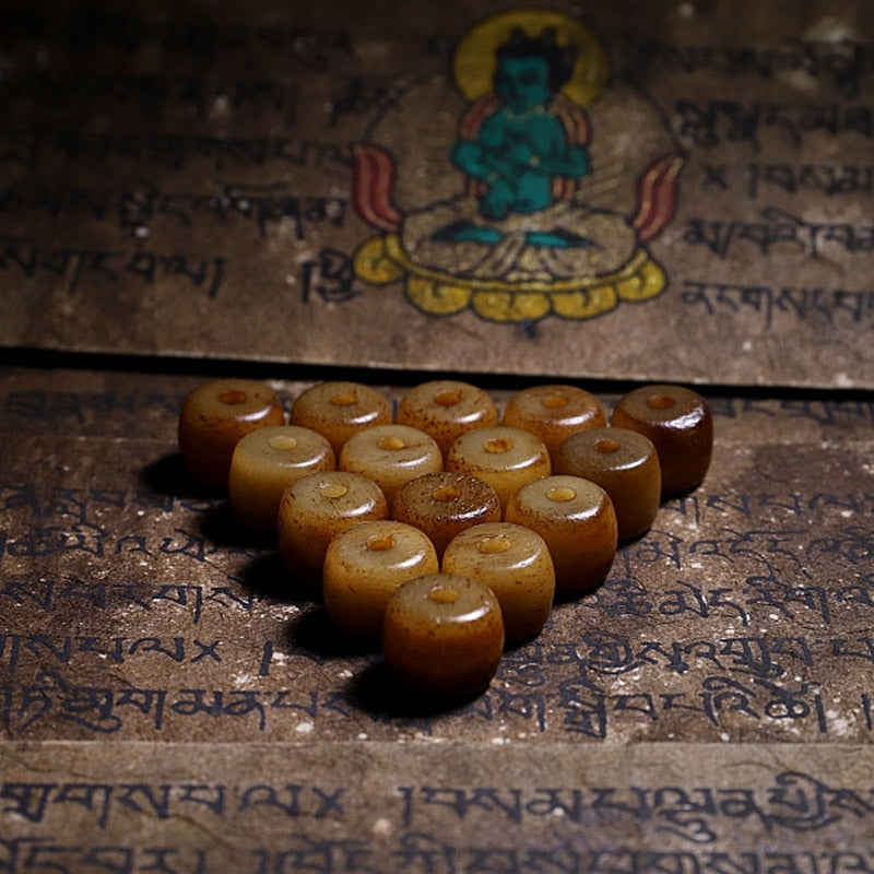 Karma Stone Tibetan Yak Bone Bracelet Balance Power Wristband