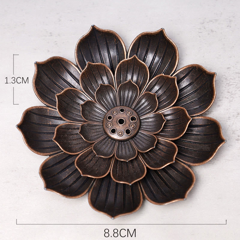 Karma Stone Creative Six-hole Lotus Incense Burner