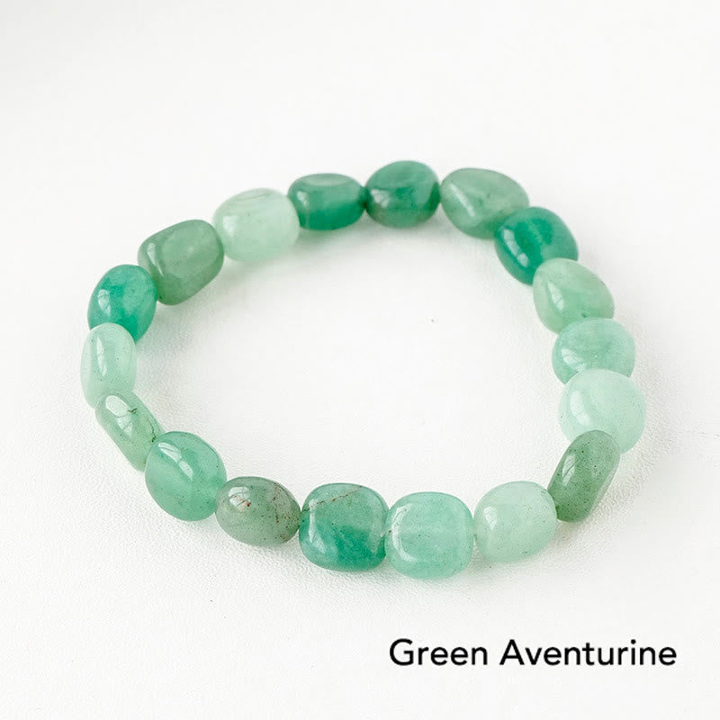 Karma Stone Natural Irregular Shape Crystal Stone Spiritual Awareness Bracelet