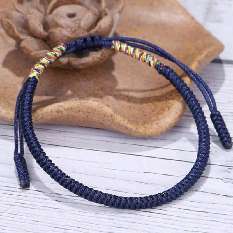 Karma Stone 3-Piece Tibetan Copper Bead Healing and Protection Bracelets Set
