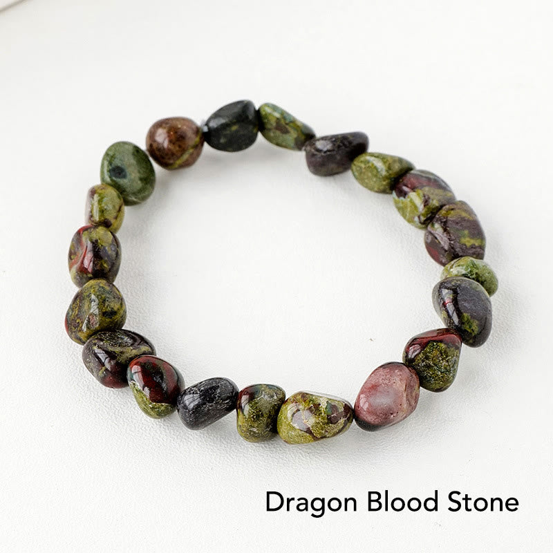 Karma Stone Natural Irregular Shape Crystal Stone Spiritual Awareness Bracelet