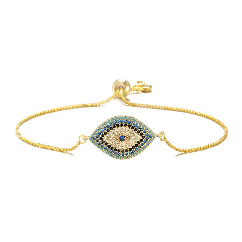 Karma Stone Evil Eye Protection Healing Bracelet