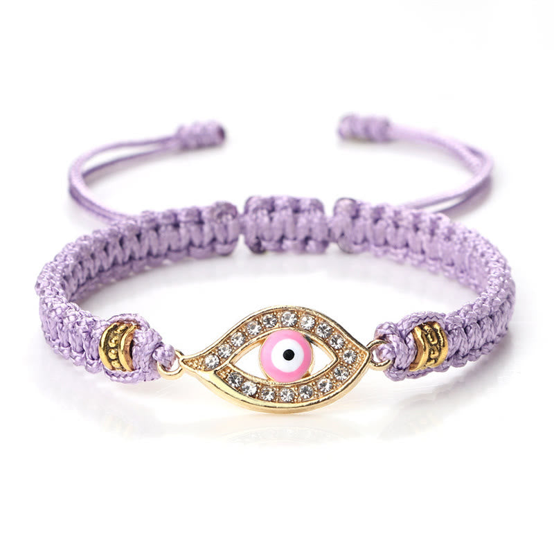 Karma Stone Evil Eye Keep Away Evil Spirits String Bracelet