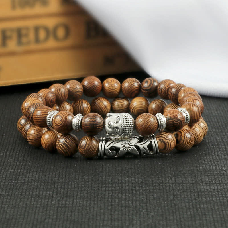 Karma Stone 2 pieces natural crystal agate protection bracelets