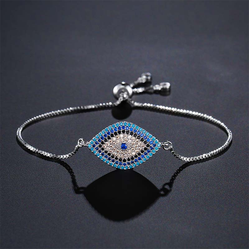 Karma Stone Evil Eye Protection Healing Bracelet