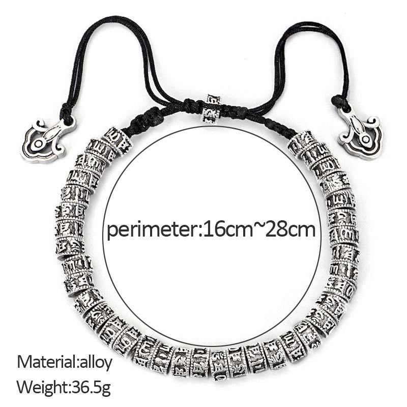 Karma Stone Handmade Tibetan Mantra Purity Bracelet