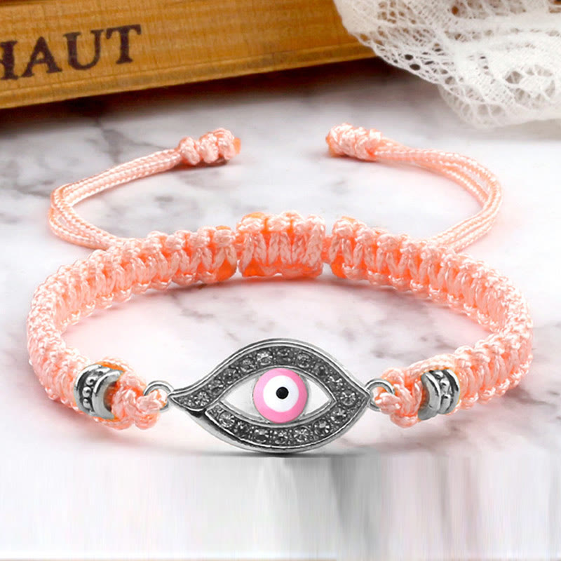 Karma Stone Evil Eye Keep Away Evil Spirits String Bracelet