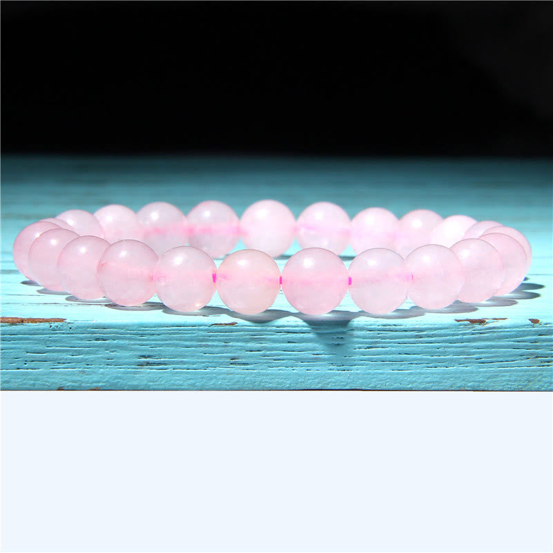 Karma Stone Natural Agate Stone Crystal Balance Beaded Bracelet