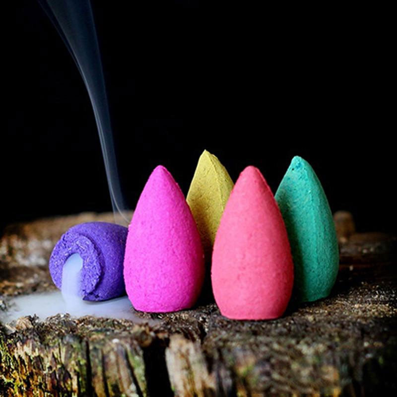 Karma Stone Mixed Aroma Backflow Incense 50 Cones Pack