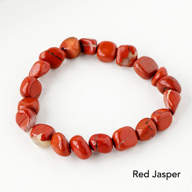 Karma Stone Natural Irregular Shape Crystal Stone Spiritual Awareness Bracelet