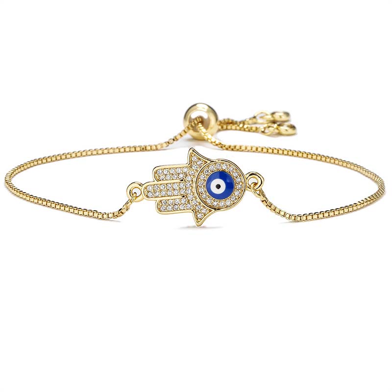 Karma Stone Evil Eye Protection Courage Bracelet