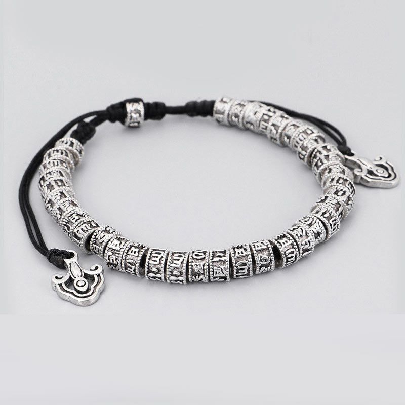 Karma Stone Handmade Tibetan Mantra Purity Bracelet