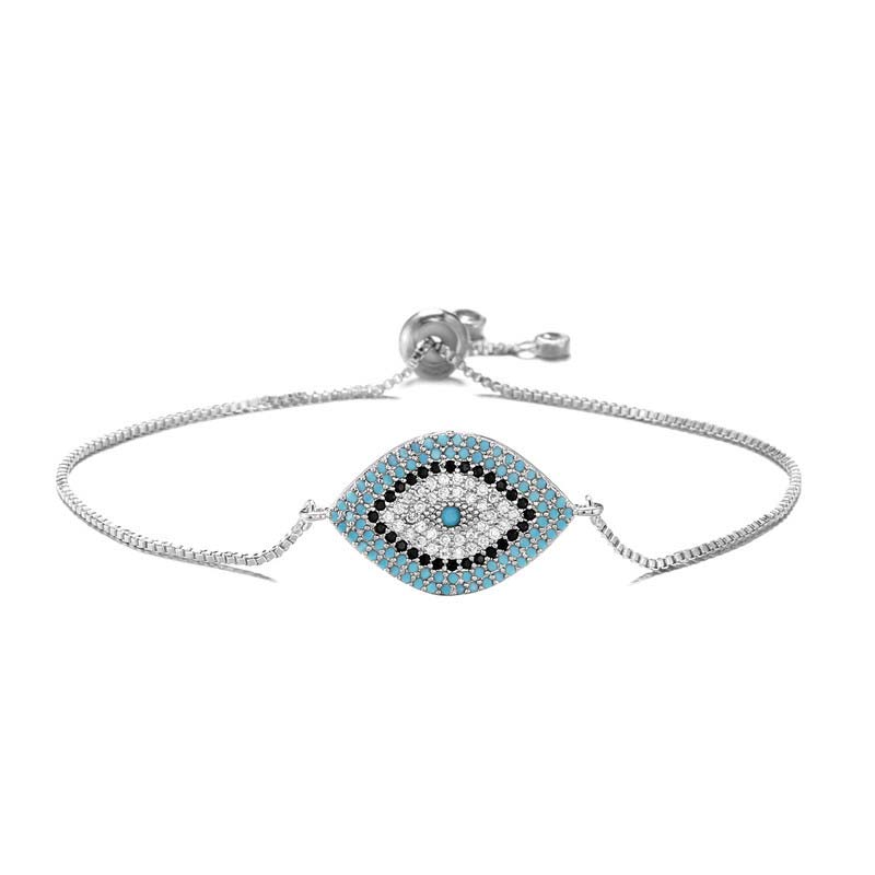Karma Stone Evil Eye Protection Healing Bracelet