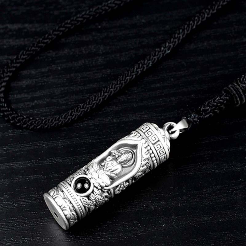Karma Stone Chinese Zodiac Natal Buddha Projection Prosperity Necklace Pendant
