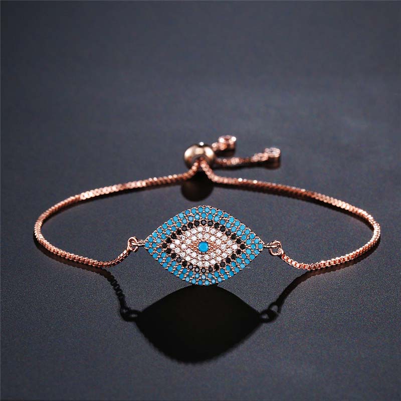 Karma Stone Evil Eye Protection Healing Bracelet