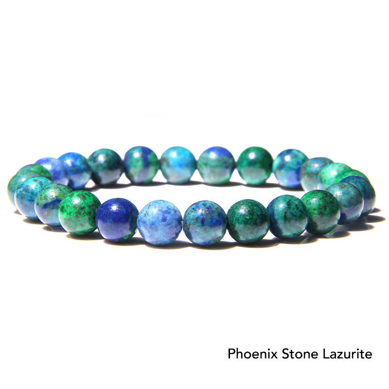 Karma Stone Natural Agate Stone Crystal Balance Beaded Bracelet