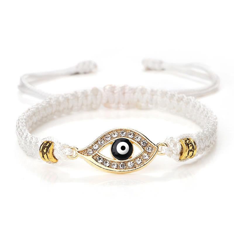 Karma Stone Evil Eye Keep Away Evil Spirits String Bracelet