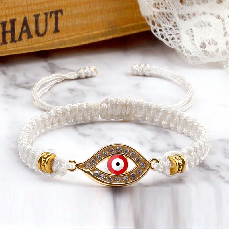 Karma Stone Evil Eye Keep Away Evil Spirits String Bracelet