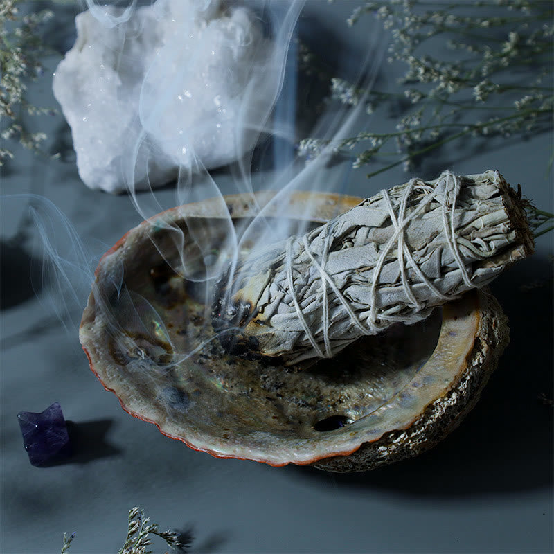 Karma Stone Smudge Stick for Home Cleansing Incense Healing Meditation and California Smudge Sticks Rituals
