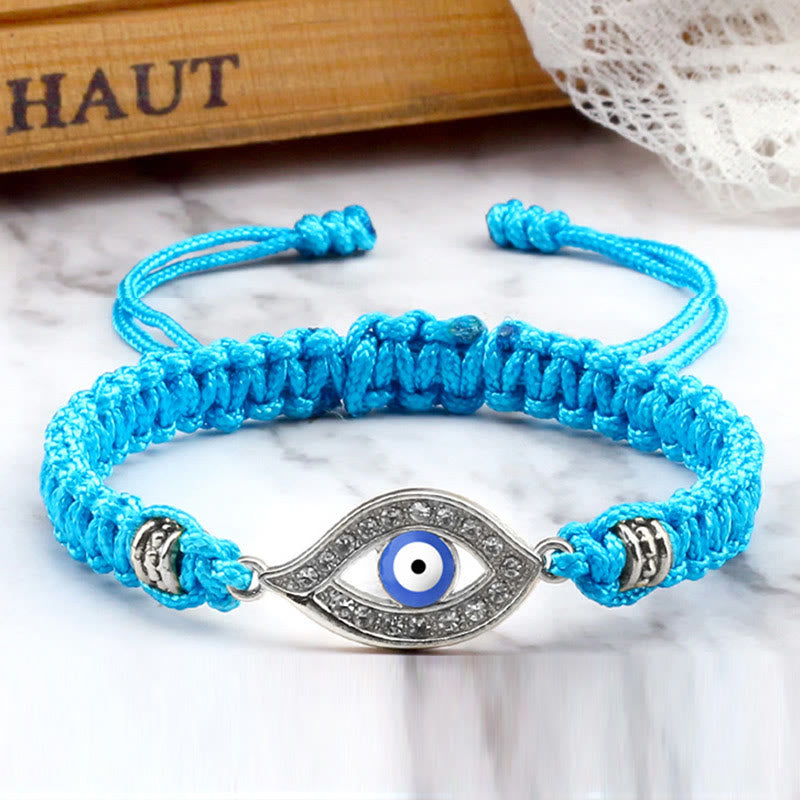 Karma Stone Evil Eye Keep Away Evil Spirits String Bracelet