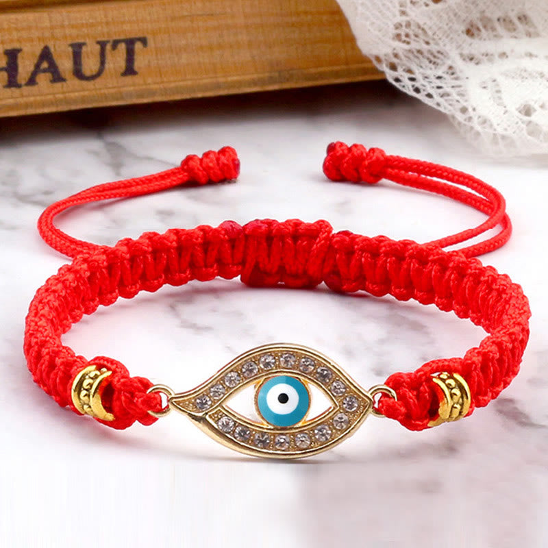Karma Stone Evil Eye Keep Away Evil Spirits String Bracelet