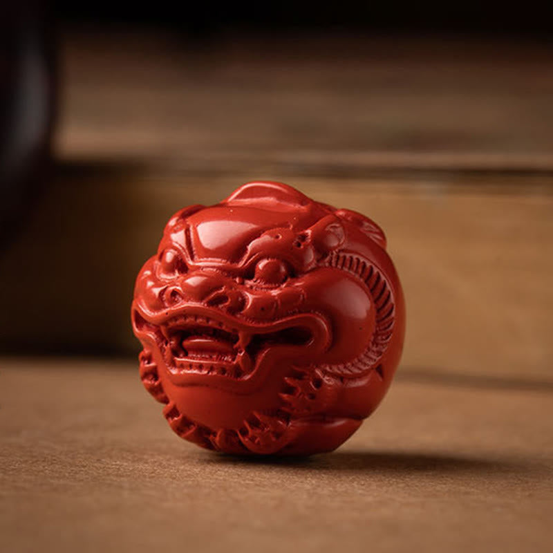 Karma Stone Tibet Om Mani Padme Hum PiXiu Copper Coin Small Leaf Red Sandalwood Cinnabar Protection Key Chain
