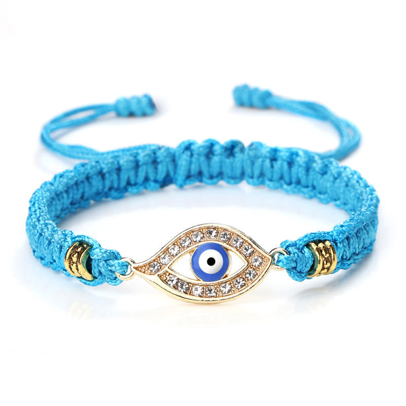 Karma Stone Evil Eye Keep Away Evil Spirits String Bracelet