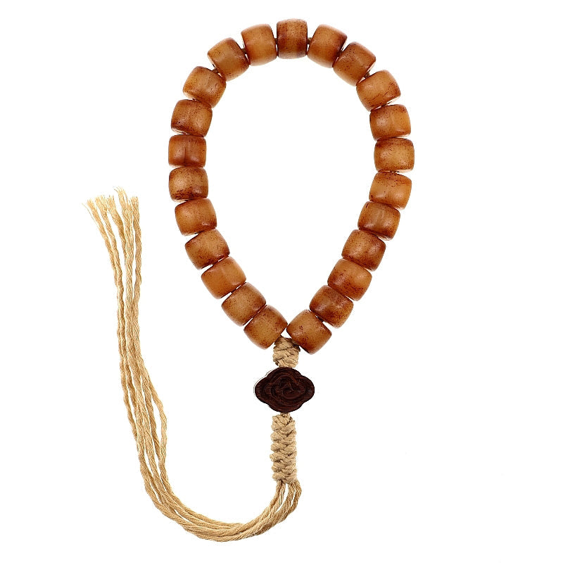 Karma Stone Tibetan Yak Bone Bracelet Balance Power Wristband