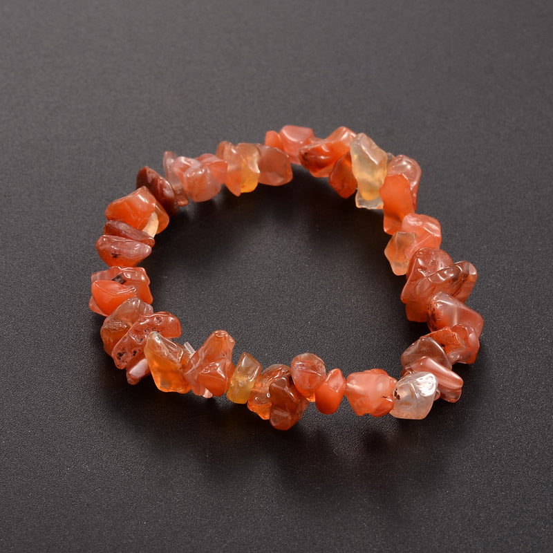 Karma Stone Amethyst Lazurite Various Crystal Stone Healing Positive Bracelet