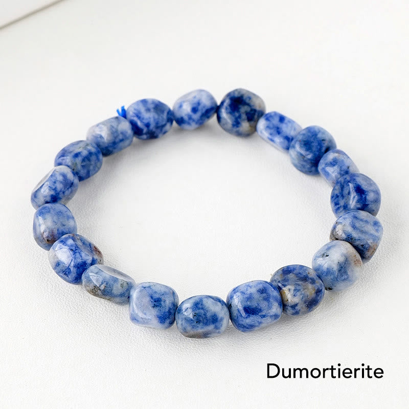 Karma Stone Natural Irregular Shape Crystal Stone Spiritual Awareness Bracelet