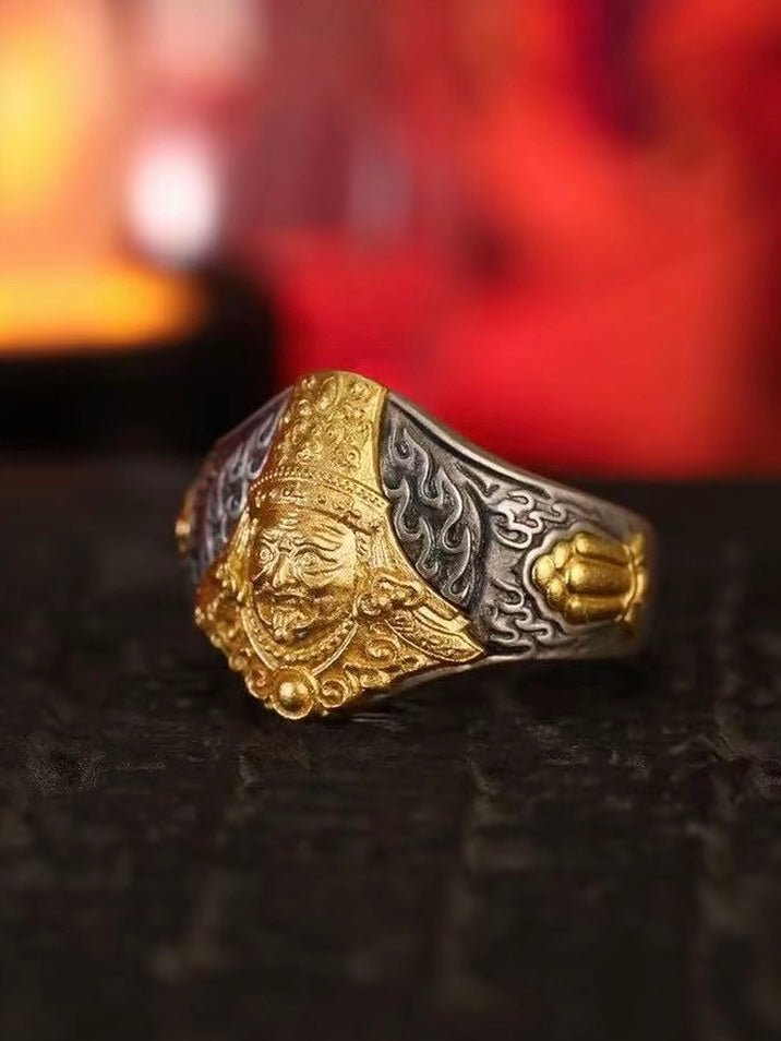 Zakirum's Tenfold Auspicious Flame Ring: Sacred Guardian of Ten Powers